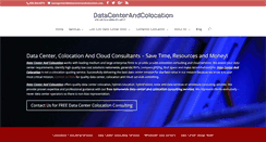 Desktop Screenshot of datacenterandcolocation.com