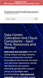 Mobile Screenshot of datacenterandcolocation.com